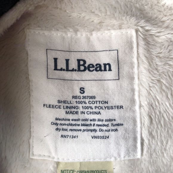 LL Bean Men's LS Fleece Lined Flannel Plaid Shirt Sz Small Green Blue Red Yellow - Picture 4 of 14